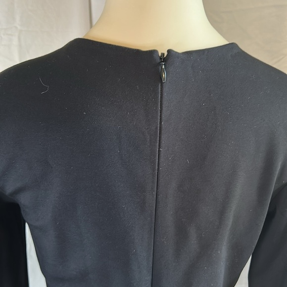 EVERLANE THE FORM MINI DRESS BACK ZIP CLOSURE BODY HUGGING FOT SIZE 0 - Picture 6 of 16